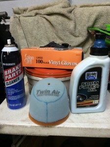 Air Filter Maintenance Materials